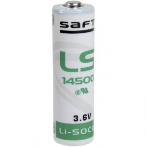 Lítium ceruzaelem AA 3,6V 2600 mAh, Saft LS14500