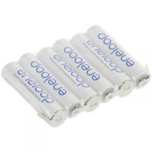 Eneloop mikro akku pack, 7,2V, ULF 800mAh, 63x10,5x44,5 mm