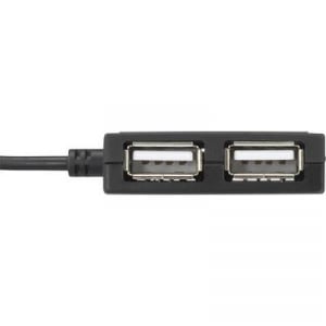 4 portos USB 2.0 hub, ezüst, Renkforce