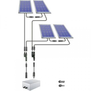 Adapter, MC MC4 BU-4SI PV-AMLB4/150 SW