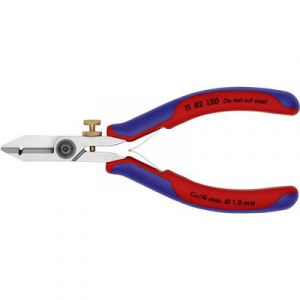 Elektronikai huzalcsupaszító olló, O 0,03-1 mm, Knipex 11 82 130