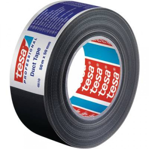 tesa 04610-00004-00 Szövet ragasztószalag tesa® Duct tape Fekete (H x Sz) 50 m x 50 mm 50 m
