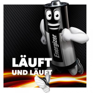 9V-os elem, alk&aacute;li mang&aacute;n, 9V, Energizer Max 6LR61, 6LR21, 6AM6, 6LP3146, MN1604, A1604, E Block, LR22