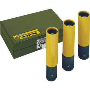 Proxxon Industrial 23 970 Külső hatlap Erő dugókulcs betét készlet 3 részes 1/2 (12,5 mm)