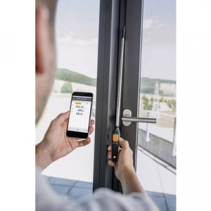 Légáramlásmérő anemométer, bluetooth funkcióval Smart készülékekhez Testo 405i Smart Probes 0560 1405