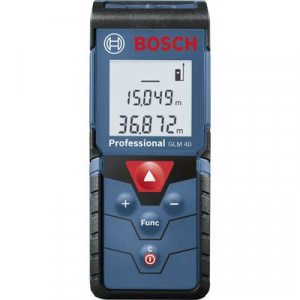 Bosch Professional GLM 40 Lézeres távolságmérő Mérési tartomány (max.) 40 m