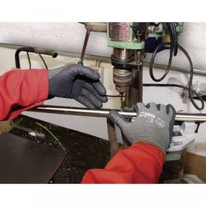 Kesztyű, nitril, FOAM-Sandy, m&eacute;ret:9