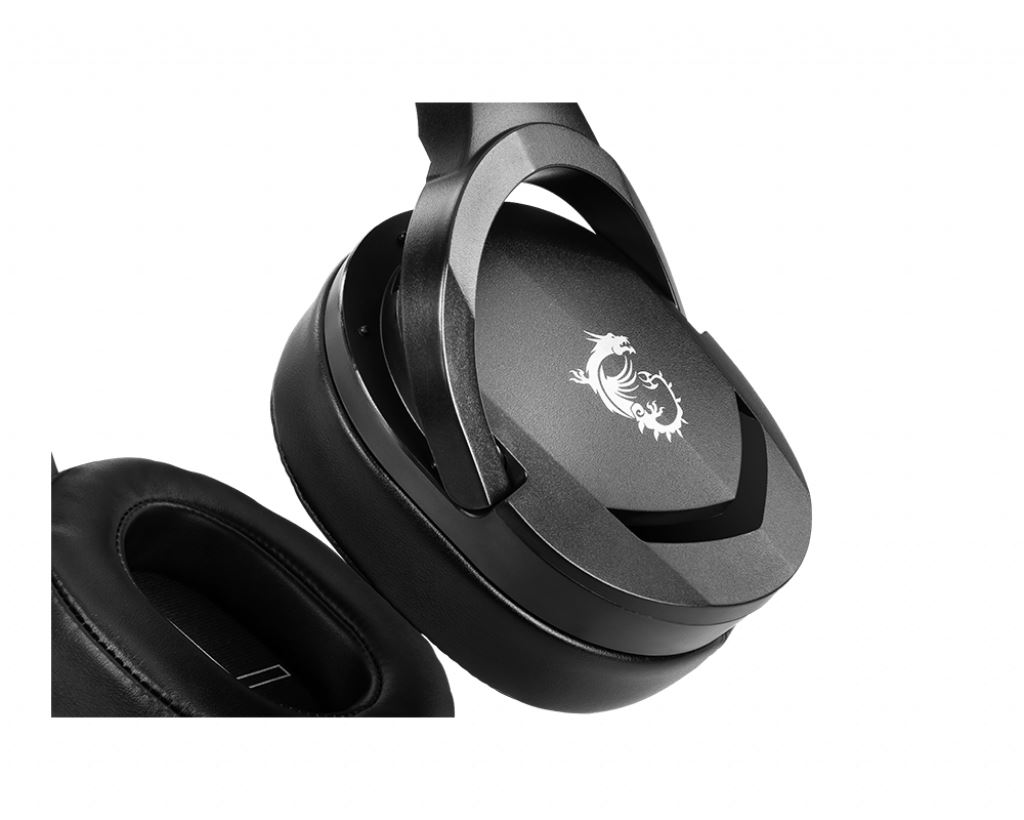 MSI Immerse GH20 Gaming Headset mikrofonos fülhallgató fekete (S37-2101030-SV1)