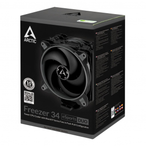 Arctic Freezer 34 eSports DUO univerzális CPU hűtő fekete-szürke (ACFRE00075A)