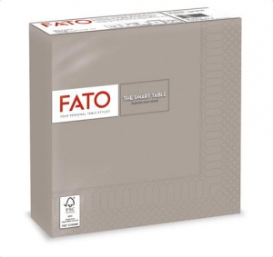 Fato Smart Table szalvéta 33x33cm (50 db/csomag) galambszürke  (82623600)