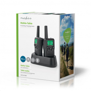 Nedis WLTK1010BK Walkie-Talkie (adó-vevő) szett fekete