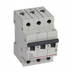 Legrand RX3 C32 6kA BIC 3 pólusú kismegszakító (419238)