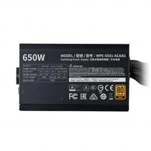 Cooler Master 650W MWE GOLD V2 650 tápegység (MPE-6501-ACAAG-EU)