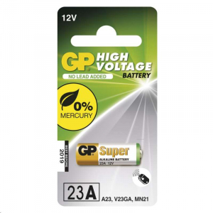 GP 12V Super alkáli 23A MN21 elem (1db / bliszter)  (B13001)