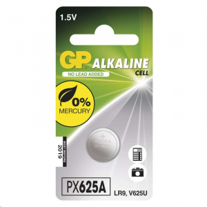 GP 1.5V gombelem PX625A (LR9) (B1325)