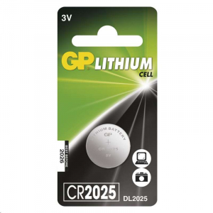 GP CR2025 Litium gombelem 3V (B15251)