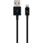Gembird 8-pin charging and data cable, 1 m, fekete (CC-USB2P-AMLM-1M)