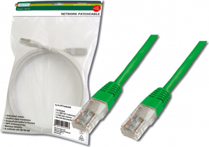 Digitus DK-1511-010/G UTP patch kábel CAT5e 1m zöld