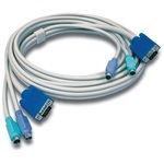 TRENDnet TK-C10 PS/2 VGA M/M KVM tk&aacute;bel 3m sz&uuml;rke (TK-C10)
