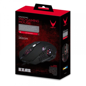 Omega Varr VGMLB gamer egér fekete