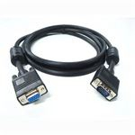 OEM VGA M/F video jelkábel hosszabbító 1.8m fekete (XVQKABMF2)