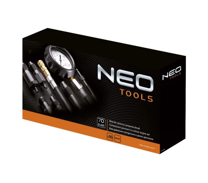 NEO Tools 11-262 Kompresszió mérő- Diesel (16db)