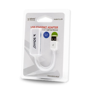 Savio CL-24 USB 2.0 Ethernet adapter