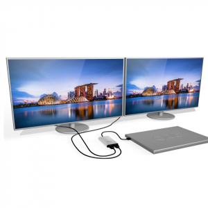 CLUB3D SenseVision Thunderbolt 3 -> 2x DisplayPort HUB (CSV-1577)
