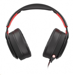natec Genesis Radon 610 Gamer mikrofonos fejhallgató, 7.1, fekete-piros (NSG-1454)