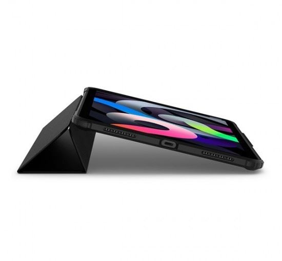 Spigen Ultra Hybrid Pro Apple iPad Air 4 (2020) oldalra nyíló tok, fekete (ACS02697)