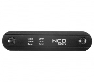 NEO Tools 09-570 Dugókulcskészlet összecsukható 6 részes