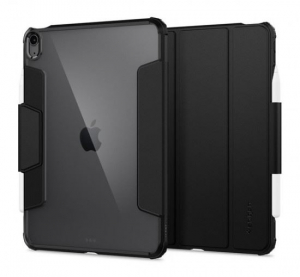 Spigen Ultra Hybrid Pro Apple iPad Air 4 (2020) oldalra nyíló tok, fekete (ACS02697)