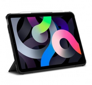 Spigen Ultra Hybrid Pro Apple iPad Air 4 (2020) oldalra nyíló tok, fekete (ACS02697)