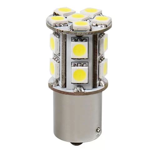 Lampa SMD 18 LED, 12V BA15S, fehér (0157934)