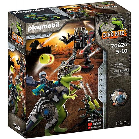 Playmobil Dino Rise - T-Rex Az óriások ütközete (70624P)