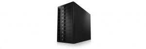 RaidSonic ICY BOX IB-3810U3 10x3.5" SATA HDD külső ház USB 3.0 fekete