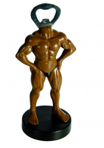 Out of the blue 79/5076Arnold celeb formájú sörnyító, Arnold Schwarzenegger