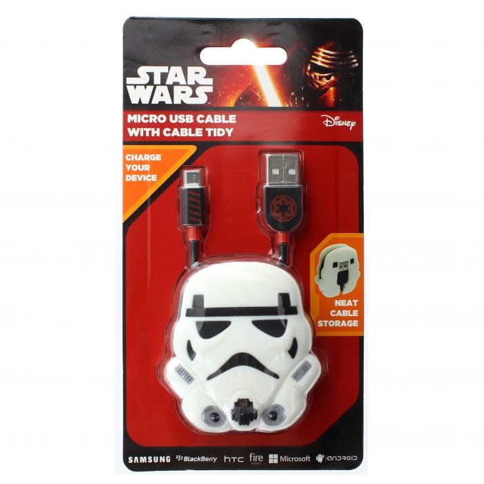 Lazerbuilt CBSW-USB-TROOPER Star Wars USB-Micro - USB kábel Trooper (1213961)