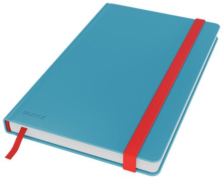 Leitz Cosy Soft Touch keményfedeles jegyzetfüzet, vonalas nyugodt kék (44810061)
