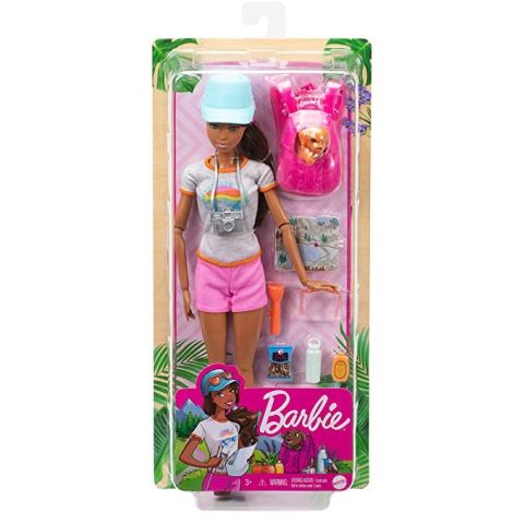 Mattel Barbie: Feltöltődés túrázó Barbe baba (GKH73/GRN66)