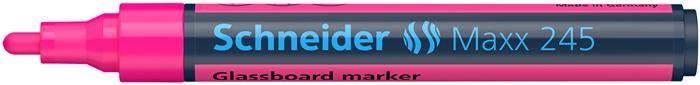 Schneider Maxx 245 üvegtábla marker rózsaszín (124509)