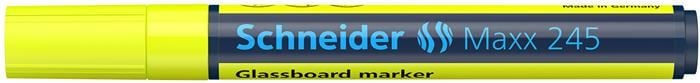 Schneider Maxx 245 üvegtábla marker sárga (124505)
