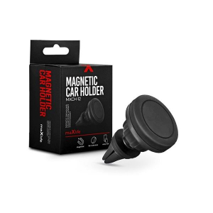 Maxlife TF-0051 univerzális szellőzőrácsba illeszthető mágneses autós telefontartó fekete