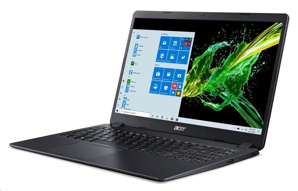 Acer Aspire A315-56-379U Laptop Win 10 S fekete (NX.HT8EU.003)