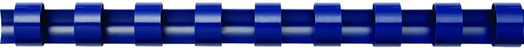 Fellowes 16mm műanyag spirál, 101-120 lapig, kék (5347106)