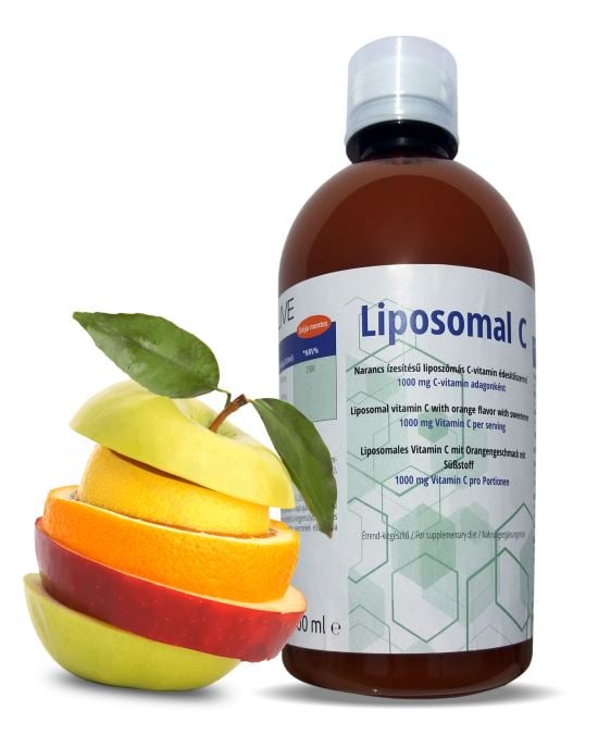 Narancs ízesítésű folyékony liposzómális C-vitamin (WH-LIPO-C)