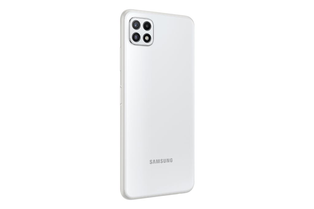 Samsung Galaxy A22 5G 4/128GB Dual-Sim mobiltelefon fehér (SM-A226BZWV)