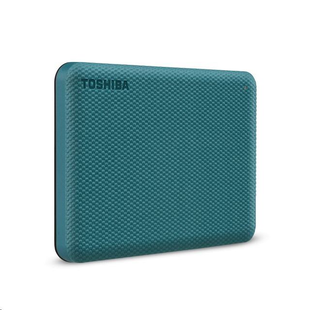 1TB Toshiba 2.5" Canvio Advance külső winchester zöld (HDTCA10EG3AA)