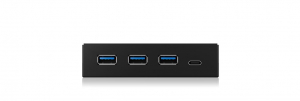 RaidSonic IcyBox IB-HUB1418-i3 3.5" HUB fekete