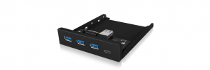 RaidSonic IcyBox IB-HUB1418-i3 3.5" HUB fekete